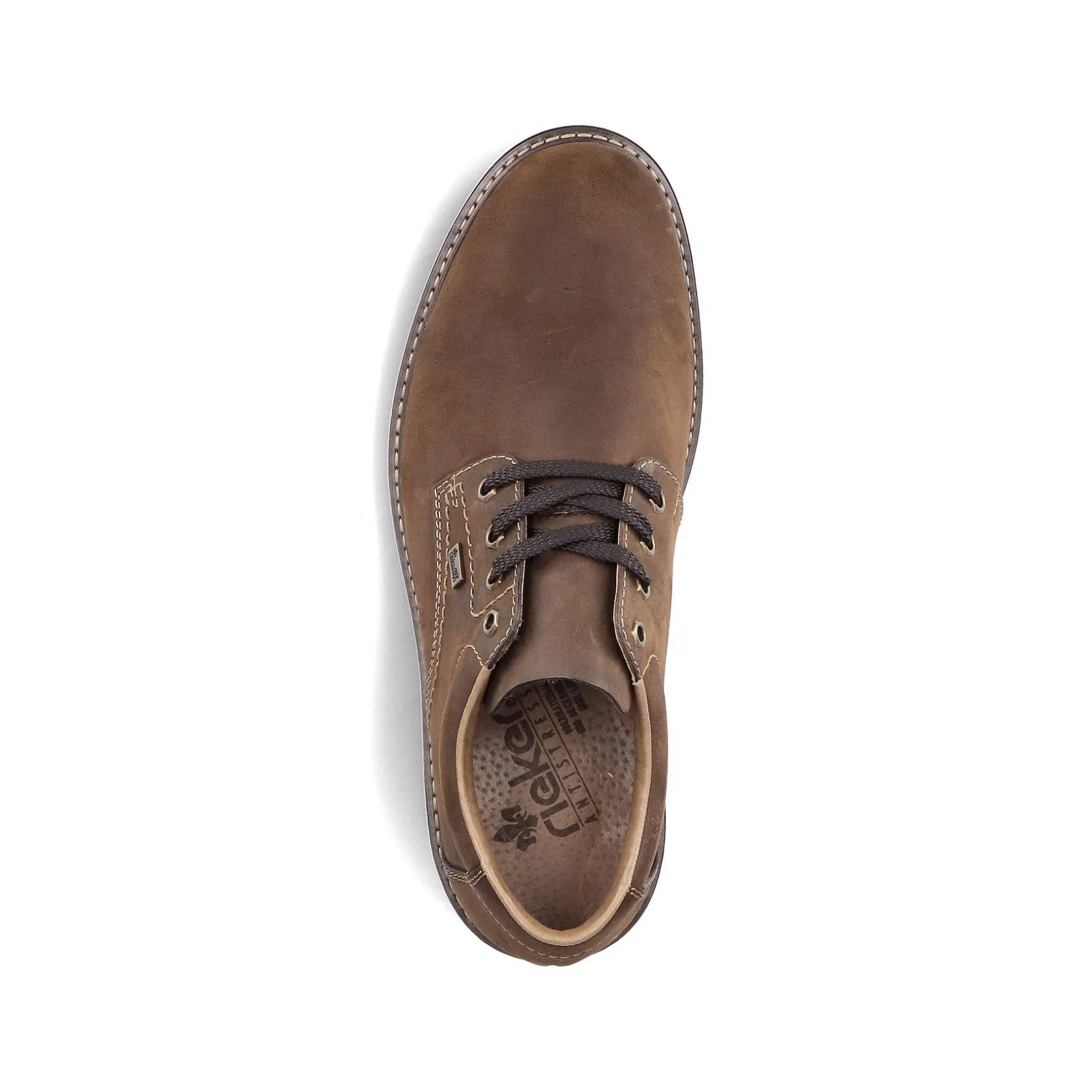 Rieker Low Shoes & Slippers-Men'S Lace-Up Shoes Coffee Brown