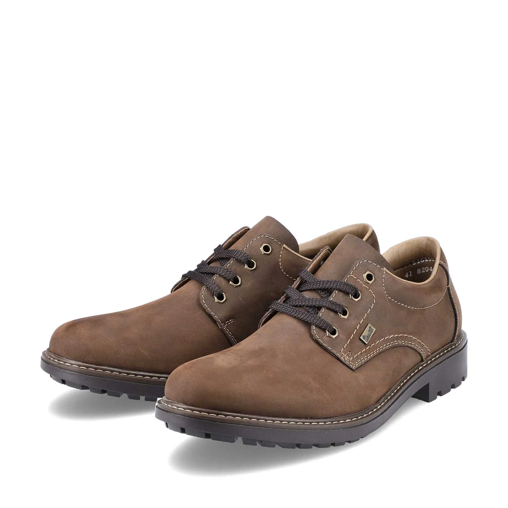 Rieker Low Shoes & Slippers-Men'S Lace-Up Shoes Coffee Brown