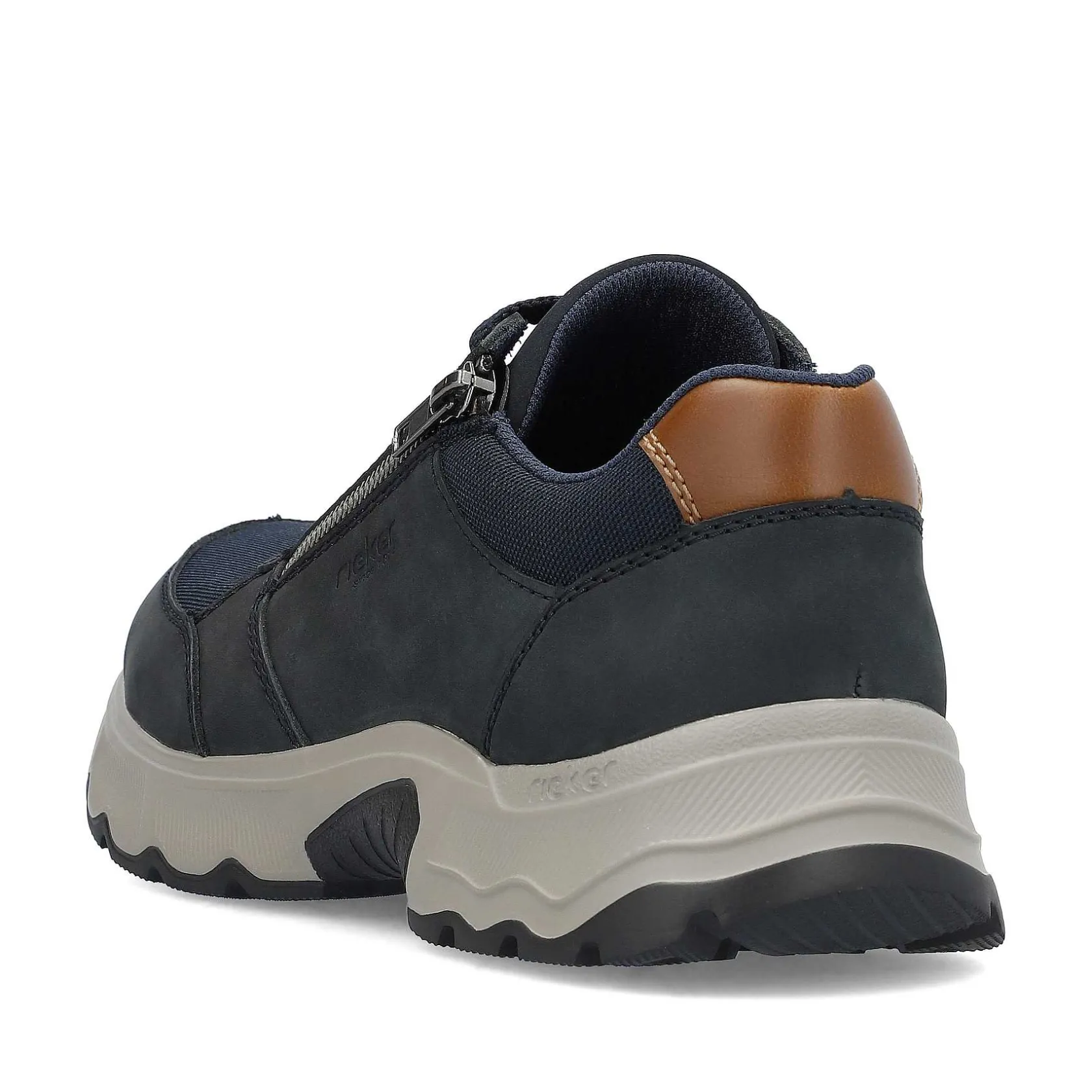 Rieker Low Shoes & Slippers-Men'S Lace-Up Shoes Steel Blue