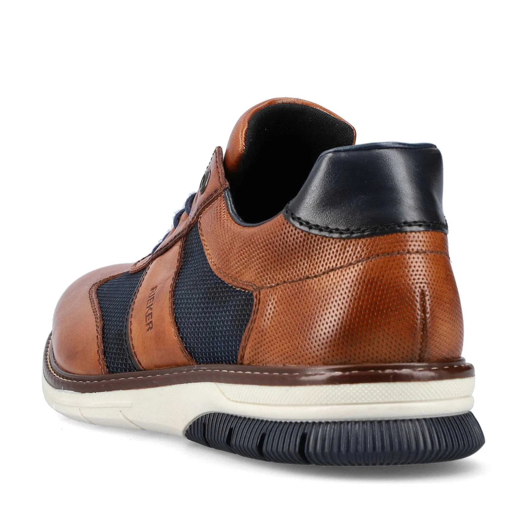 Rieker Low Shoes & Slippers-Men'S Lace-Up Shoes Cinnamon Brown-Ocean Blue