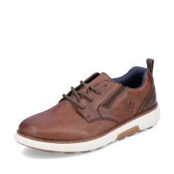 Rieker Low Shoes & Slippers-Men'S Lace-Up Shoes Chestnut Brown