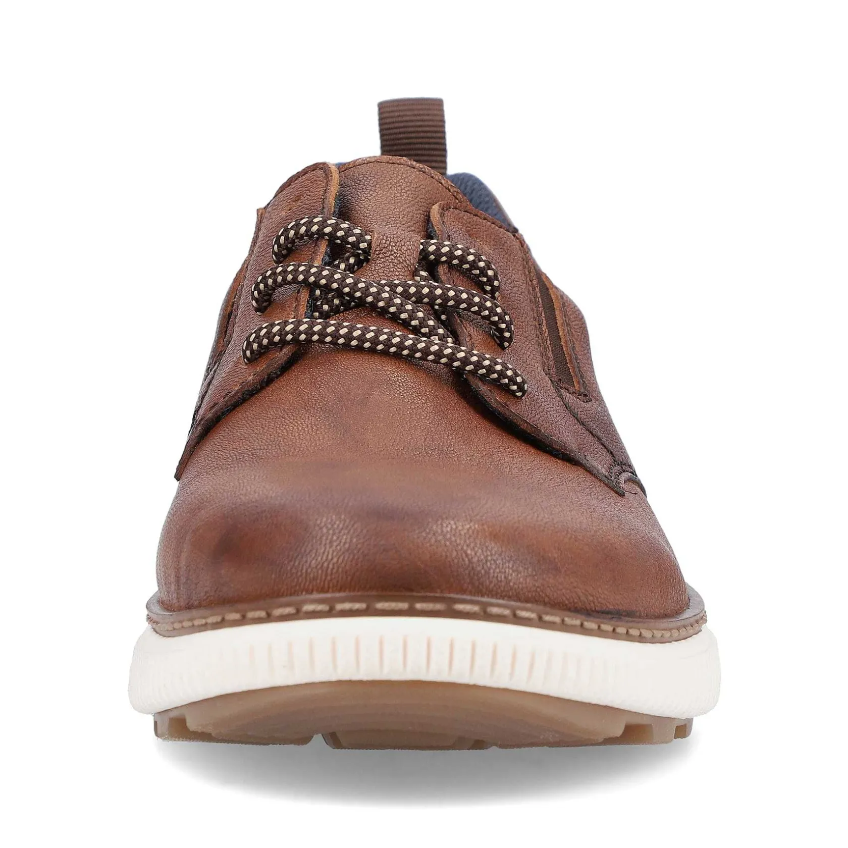Rieker Low Shoes & Slippers-Men'S Lace-Up Shoes Chestnut Brown