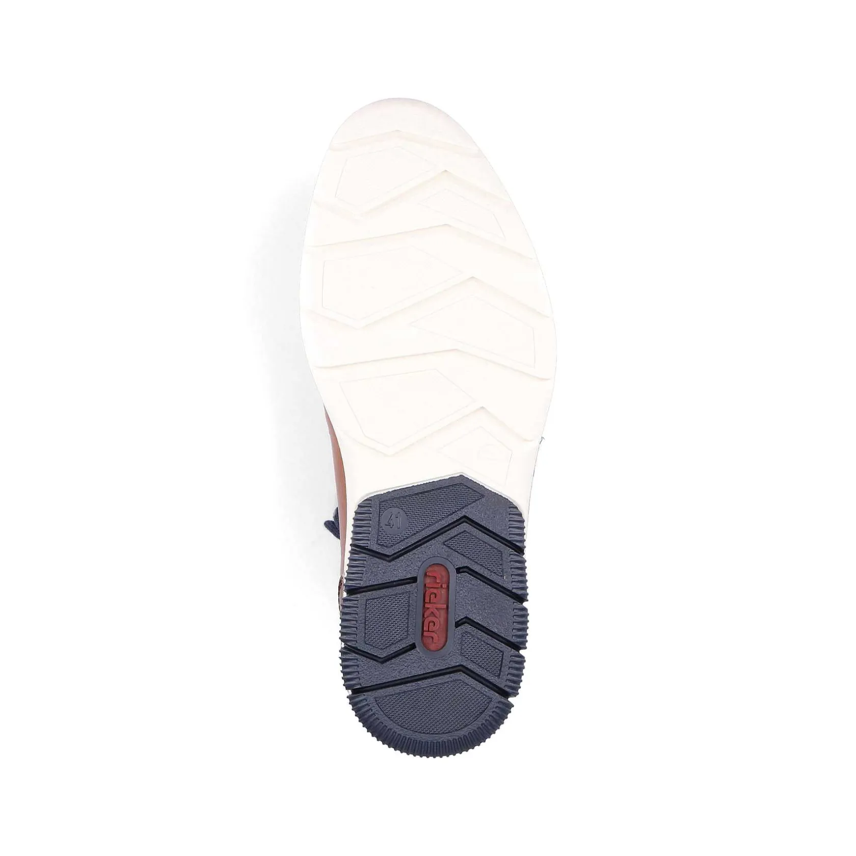 Rieker Low Shoes & Slippers-Men'S Lace-Up Shoes Chestnut Brown