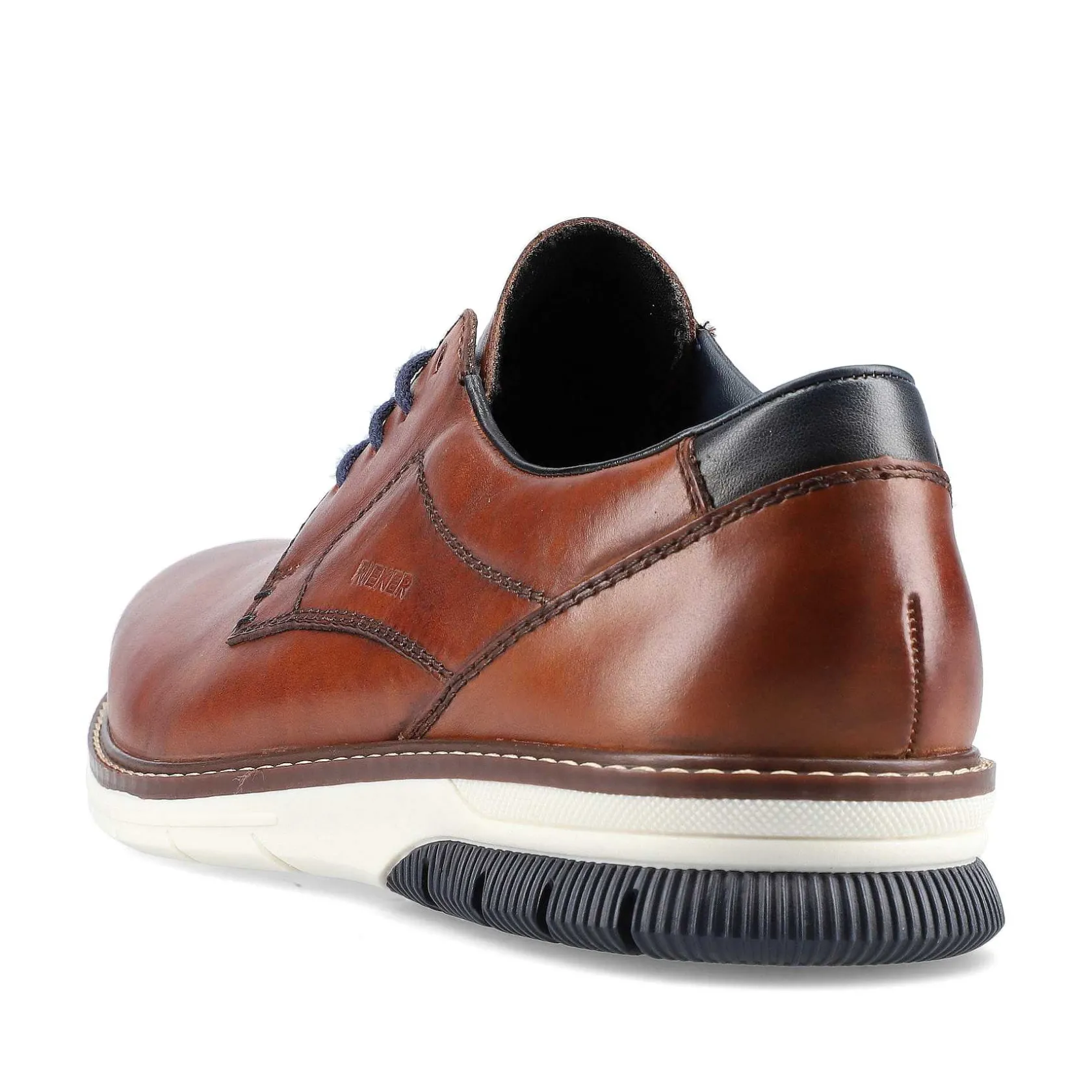 Rieker Low Shoes & Slippers-Men'S Lace-Up Shoes Chestnut Brown