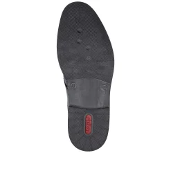 Rieker Business Shoes-Men'S Lace-Up Shoes Night Black