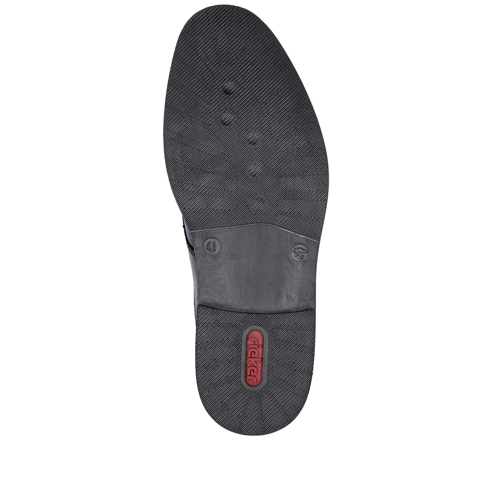 Rieker Business Shoes-Men'S Lace-Up Shoes Night Black