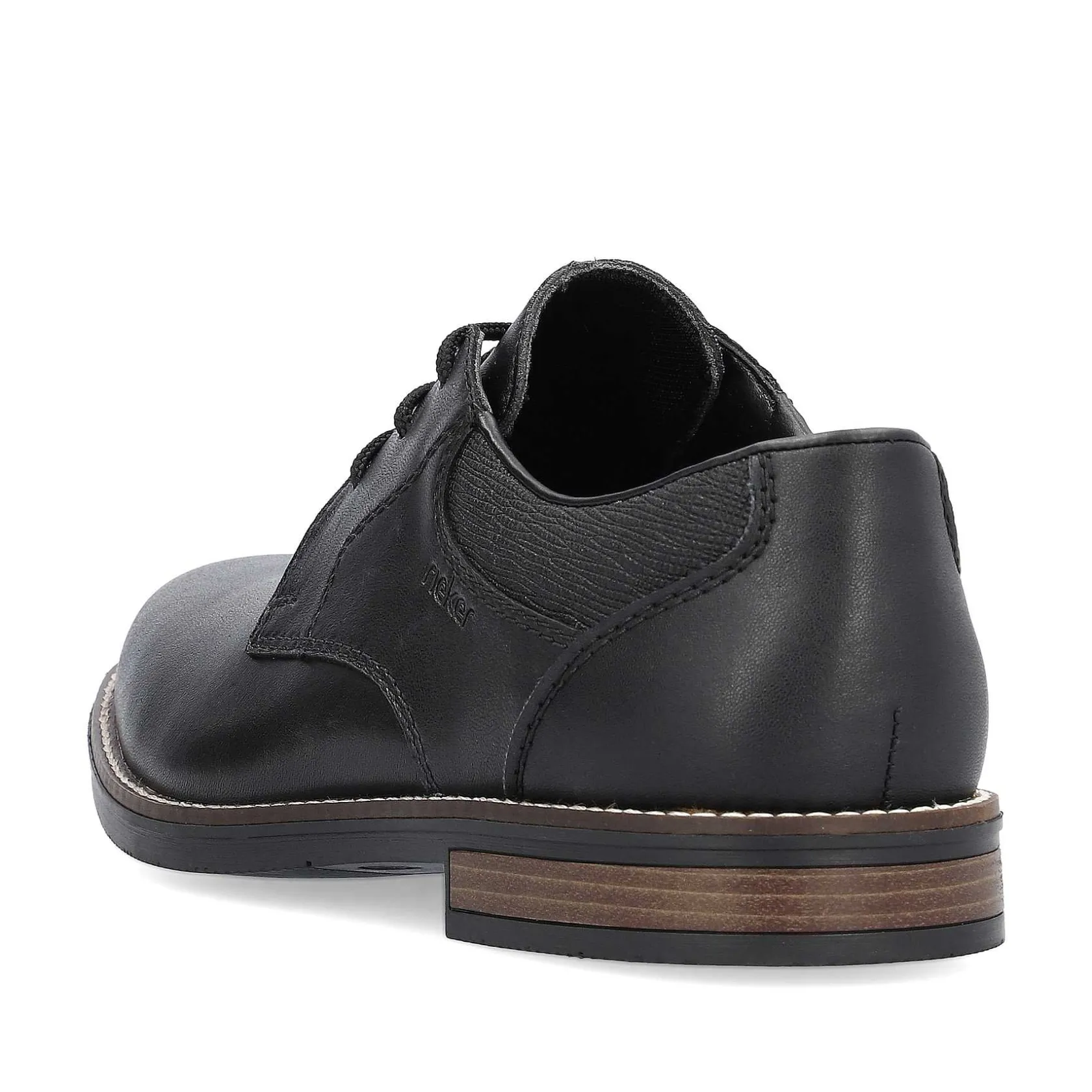 Rieker Business Shoes-Men'S Lace-Up Shoes Night Black