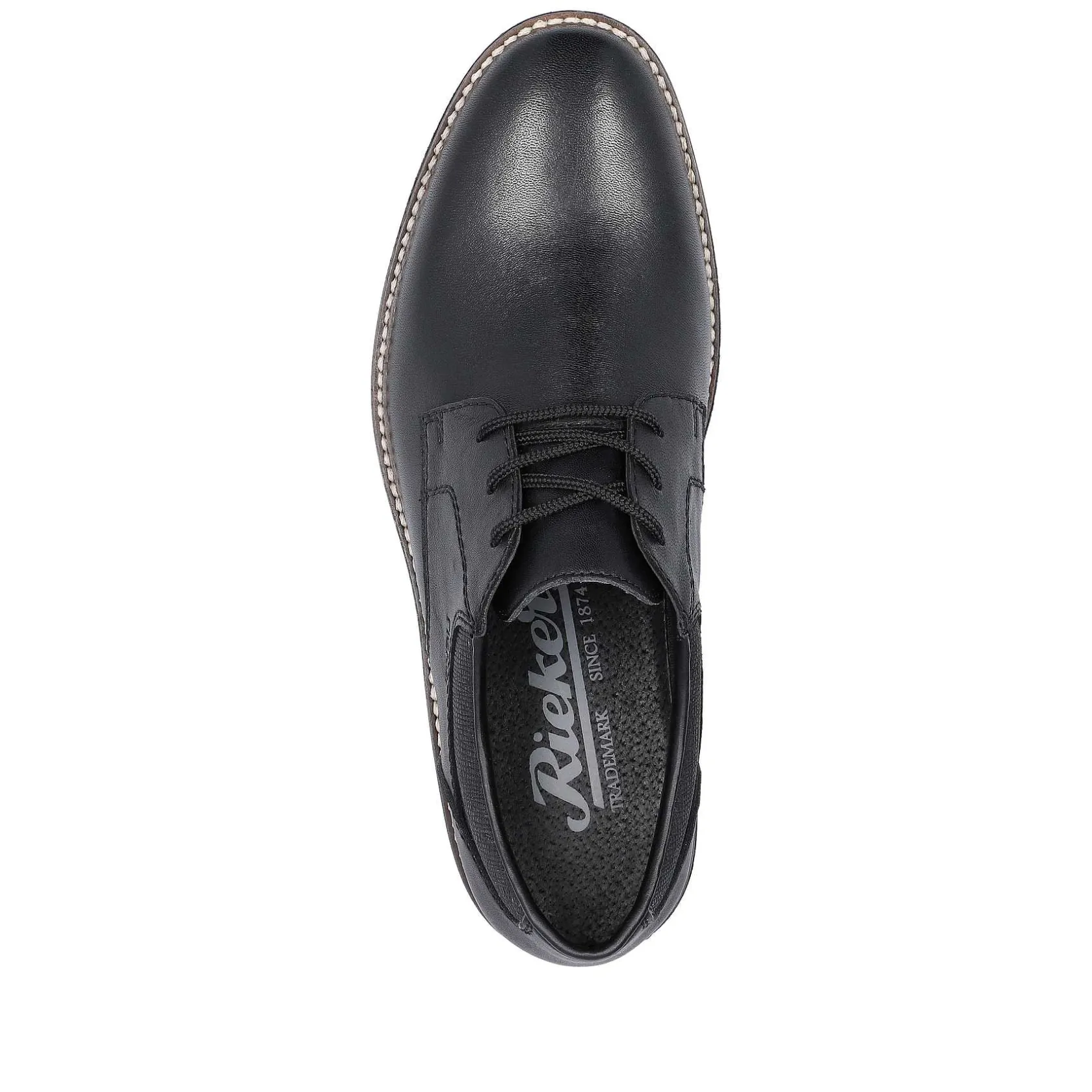 Rieker Business Shoes-Men'S Lace-Up Shoes Night Black