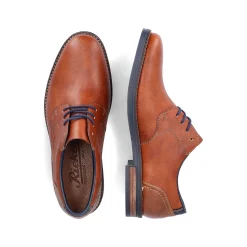 Rieker Low Shoes & Slippers-Men'S Lace-Up Shoes Copper