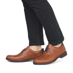 Rieker Low Shoes & Slippers-Men'S Lace-Up Shoes Nougat Brown