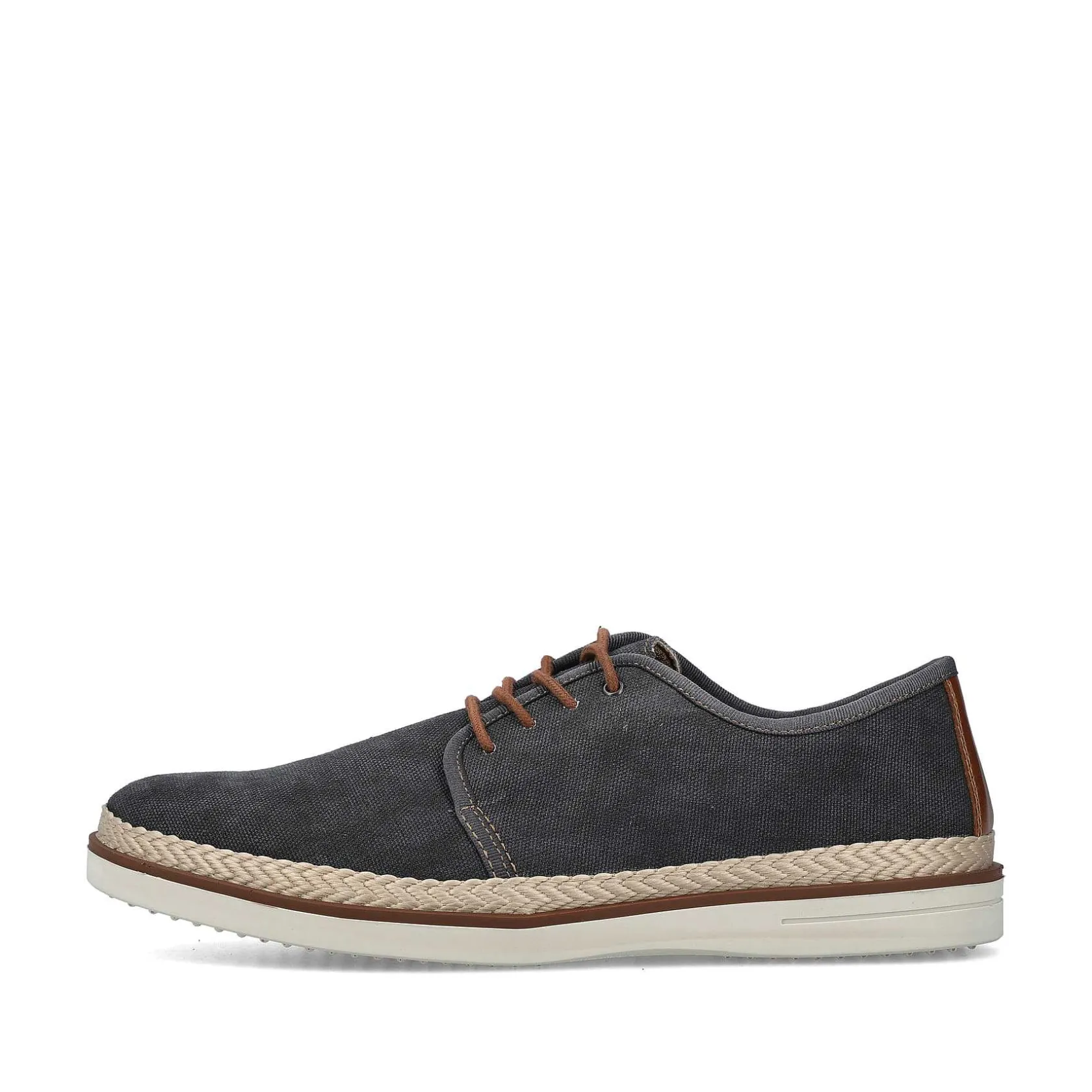 Rieker Low Shoes & Slippers-Men'S Lace-Up Shoes Dark Grey