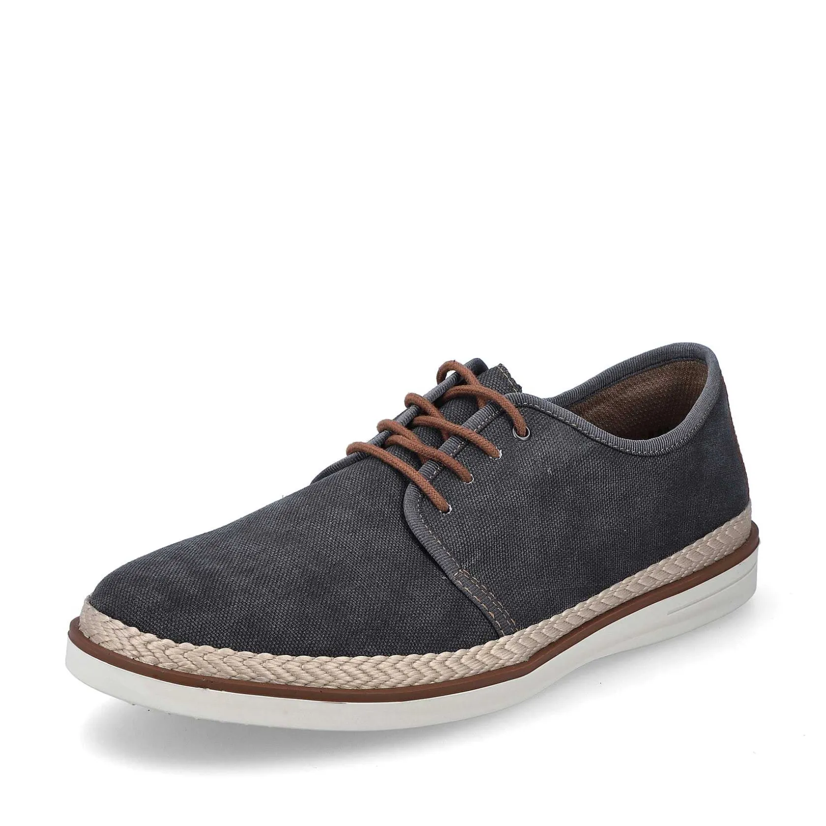 Rieker Low Shoes & Slippers-Men'S Lace-Up Shoes Dark Grey