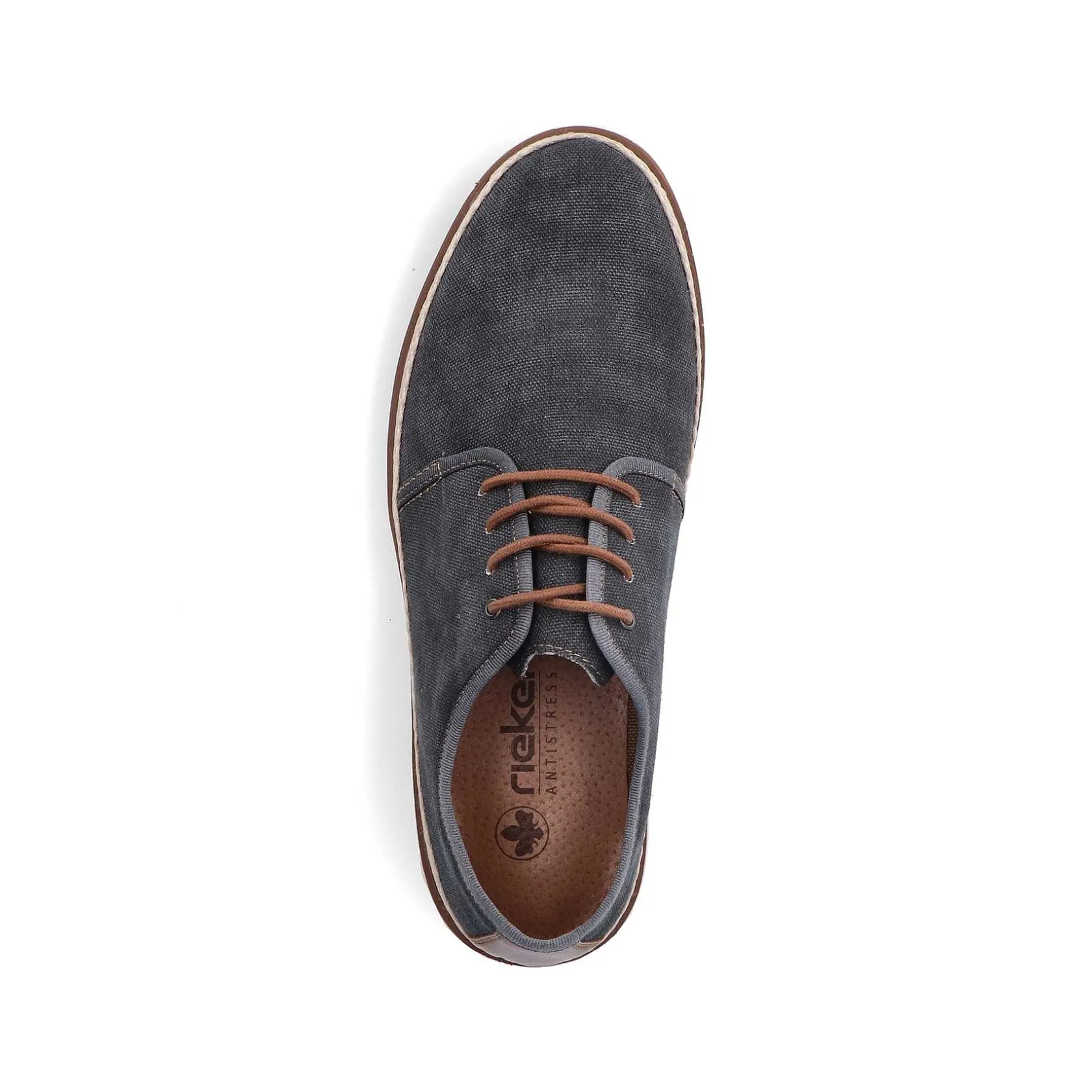 Rieker Low Shoes & Slippers-Men'S Lace-Up Shoes Dark Grey