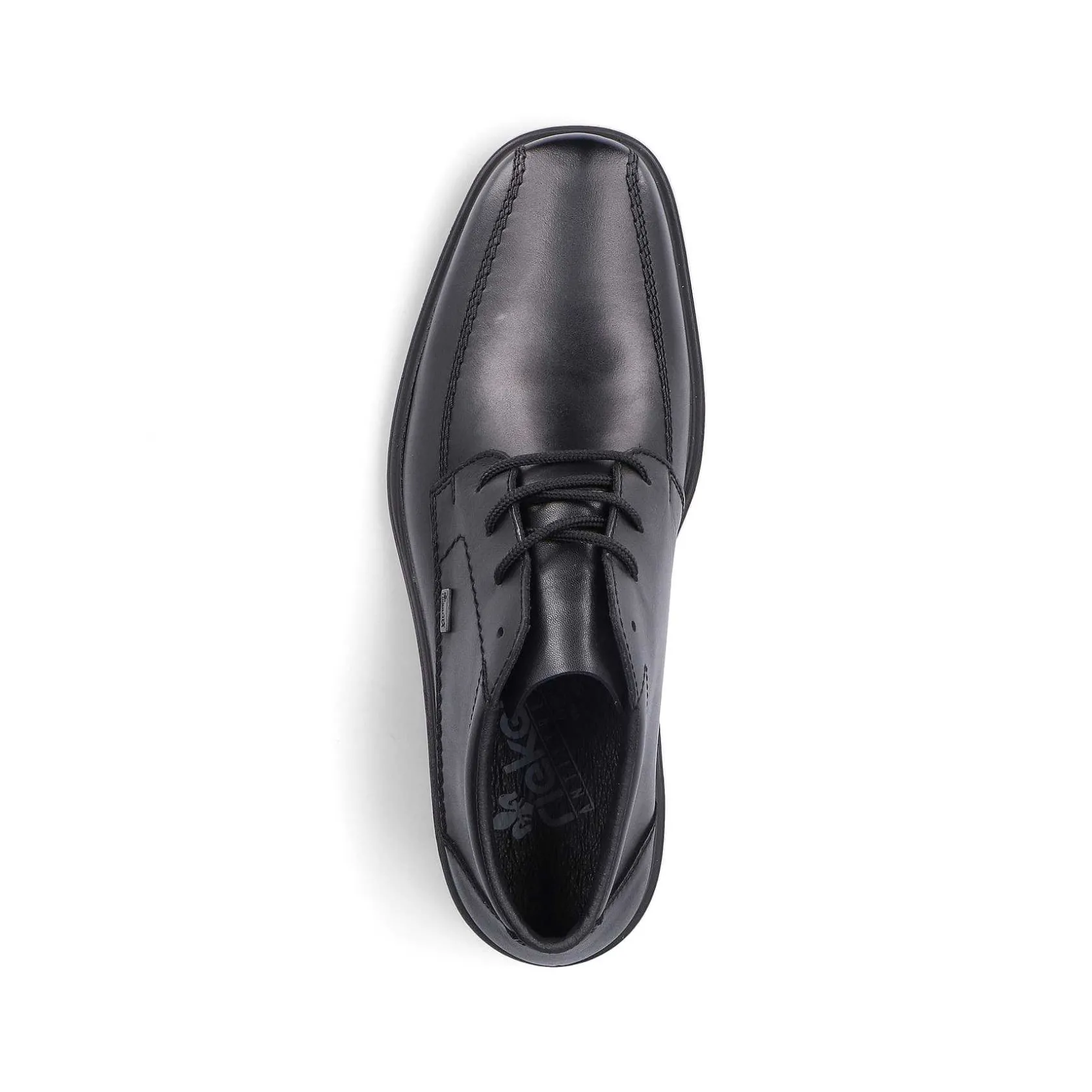 Rieker Low Shoes & Slippers-Men'S Lace-Up Shoes Glossy Black
