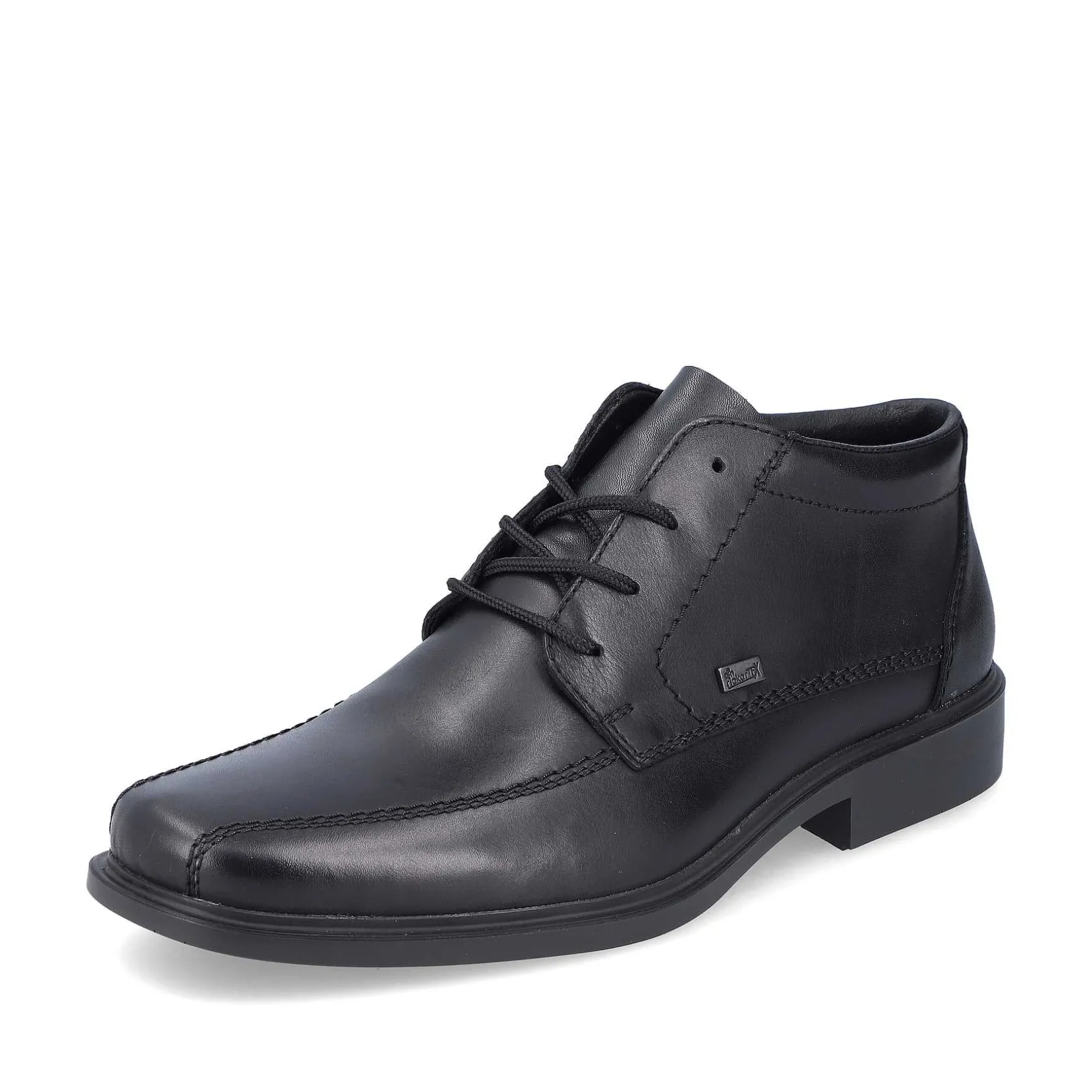 Rieker Low Shoes & Slippers-Men'S Lace-Up Shoes Glossy Black