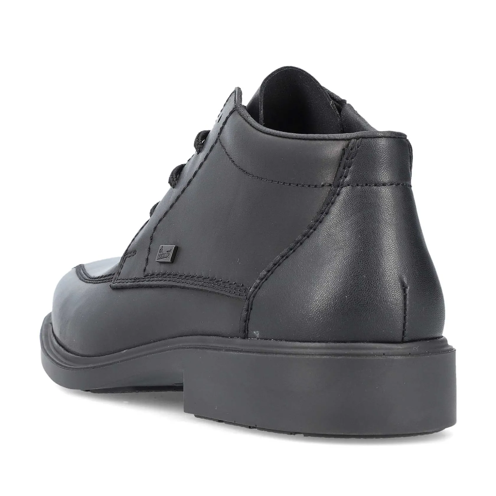 Rieker Low Shoes & Slippers-Men'S Lace-Up Shoes Glossy Black