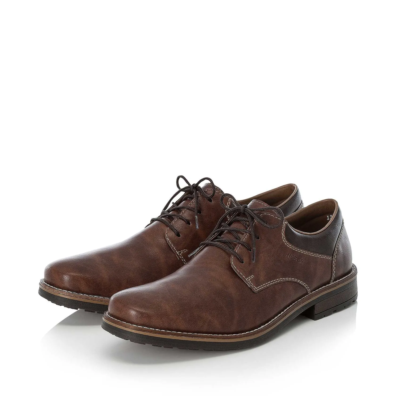 Rieker Low Shoes & Slippers-Men'S Lace-Up Shoes Nougat Brown