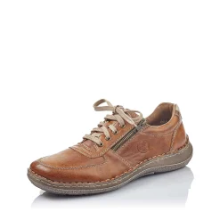 Rieker Low Shoes & Slippers-Men'S Lace-Up Shoes Caramel Brown
