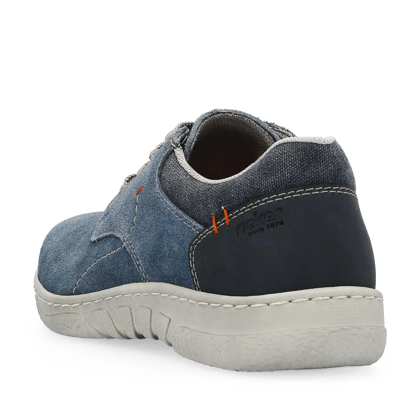 Rieker Low Shoes & Slippers-Men'S Lace-Up Shoes Sky Blue