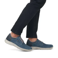 Rieker Low Shoes & Slippers-Men'S Lace-Up Shoes Sky Blue