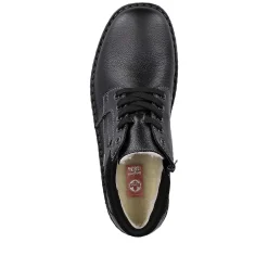 Rieker Low Shoes & Slippers-Men'S Lace-Up Shoes Graphite Black
