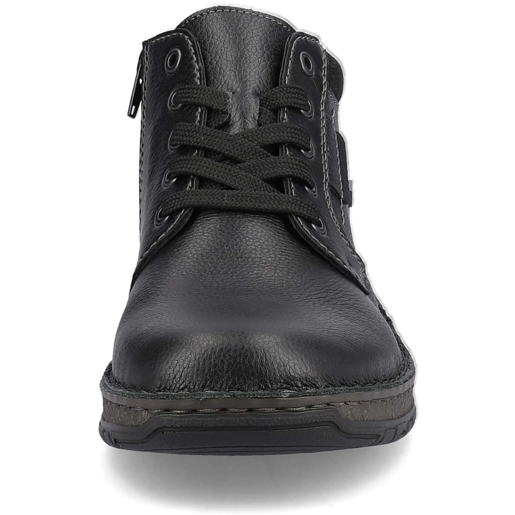 Rieker Low Shoes & Slippers-Men'S Lace-Up Shoes Graphite Black