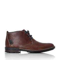Rieker Low Shoes & Slippers-Men'S Lace-Up Shoes Chestnut Brown