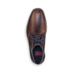 Rieker Low Shoes & Slippers-Men'S Lace-Up Shoes Chestnut Brown