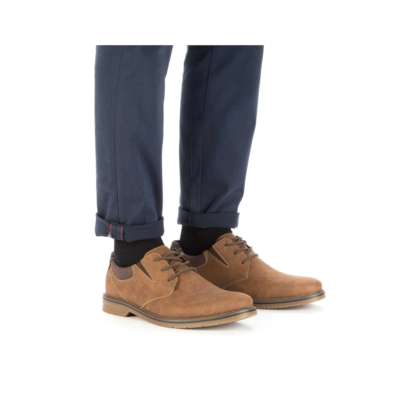Rieker Low Shoes & Slippers-Men'S Lace-Up Shoes Clay Brown