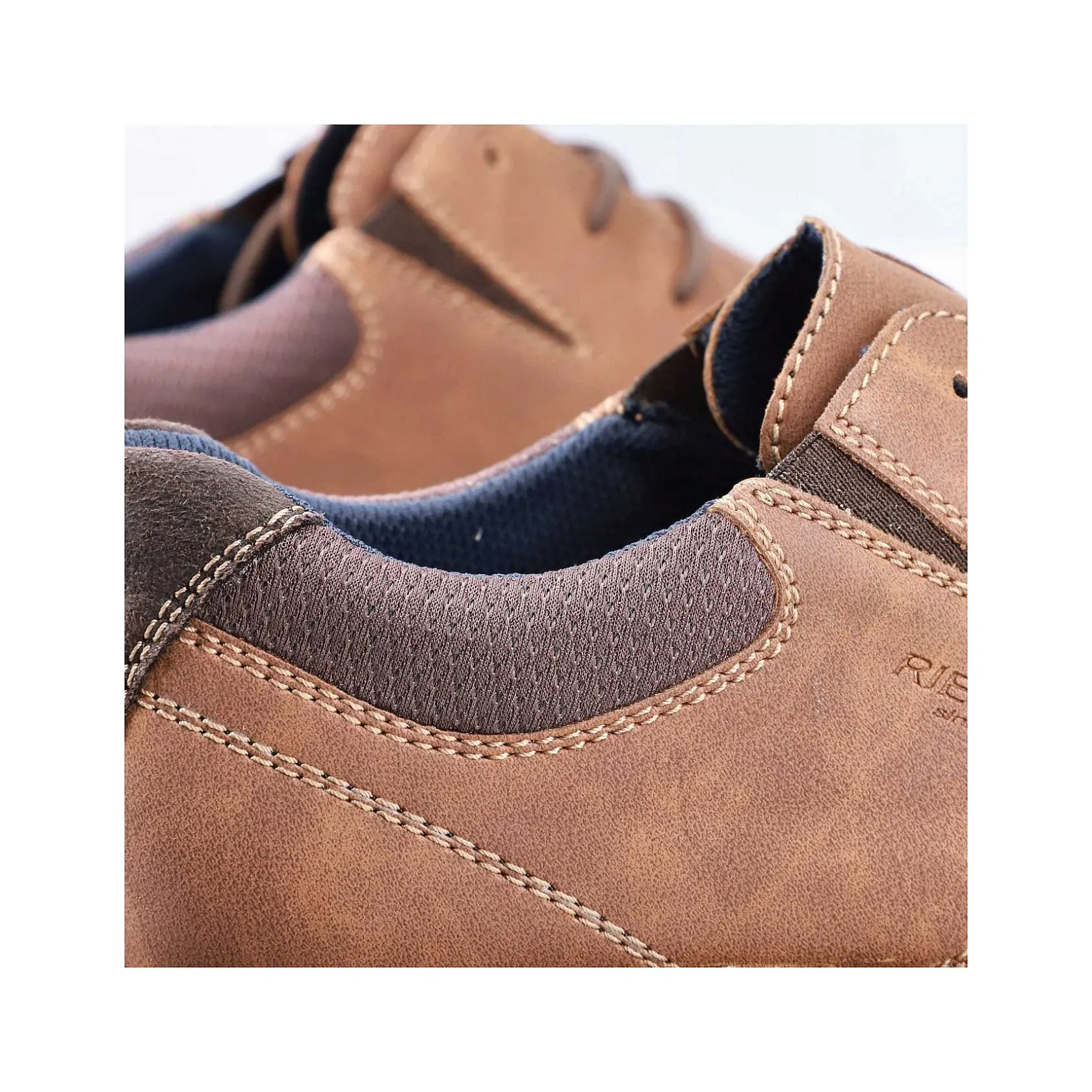 Rieker Low Shoes & Slippers-Men'S Lace-Up Shoes Clay Brown