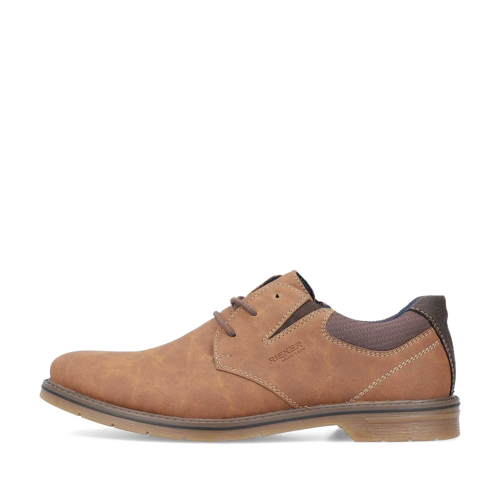 Rieker Low Shoes & Slippers-Men'S Lace-Up Shoes Clay Brown