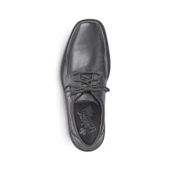 Rieker Business Shoes-Men'S Lace-Up Shoes Glossy Black