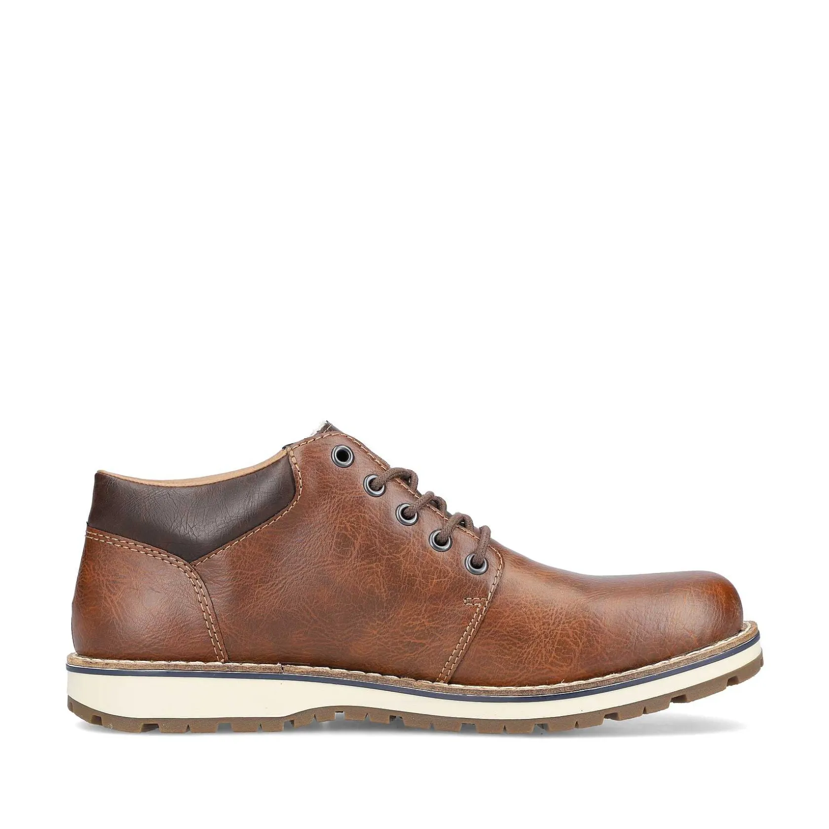 Rieker Low Shoes & Slippers-Men'S Lace-Up Shoes Caramel Brown