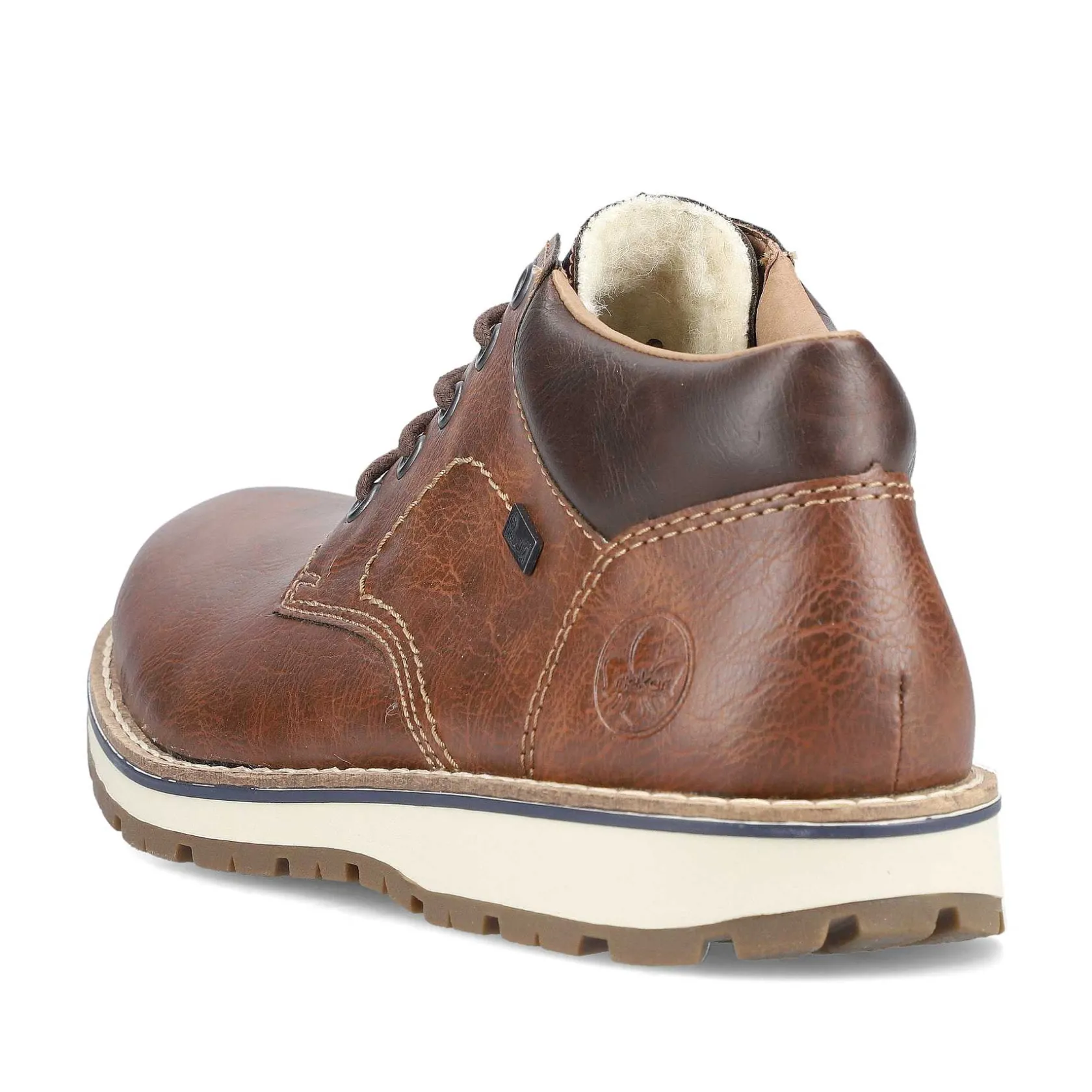 Rieker Low Shoes & Slippers-Men'S Lace-Up Shoes Caramel Brown