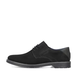 Rieker Low Shoes & Slippers-Men'S Lace-Up Shoes Jet Black