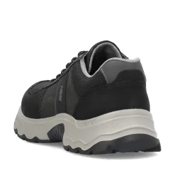 Rieker Low Shoes & Slippers-Men'S Lace-Up Shoes Asphalt Black