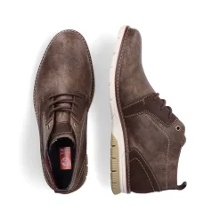 Rieker Low Shoes & Slippers-Men'S Lace-Up Shoes Grey-Brown