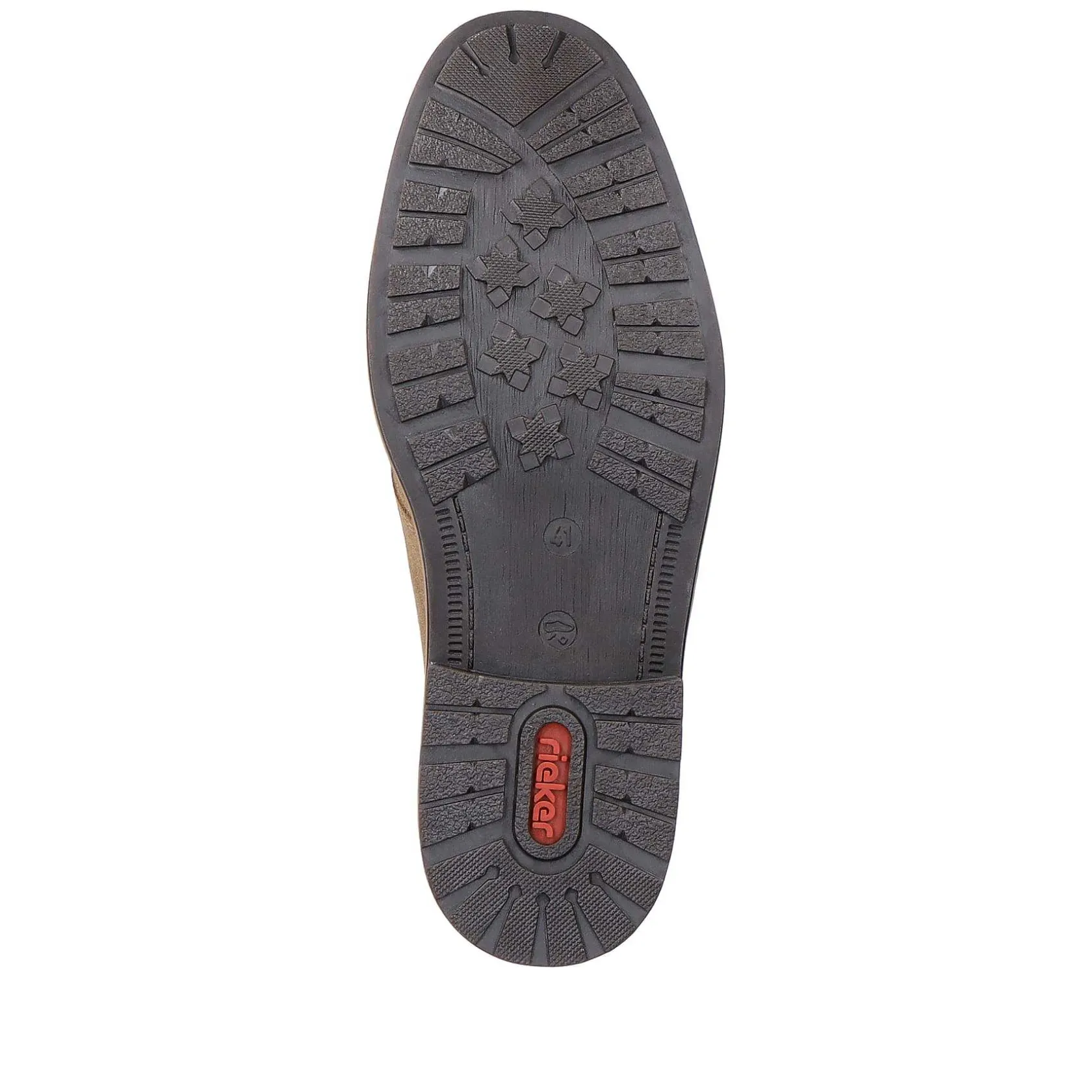 Rieker Low Shoes & Slippers-Men'S Lace-Up Shoes, Khaki Green