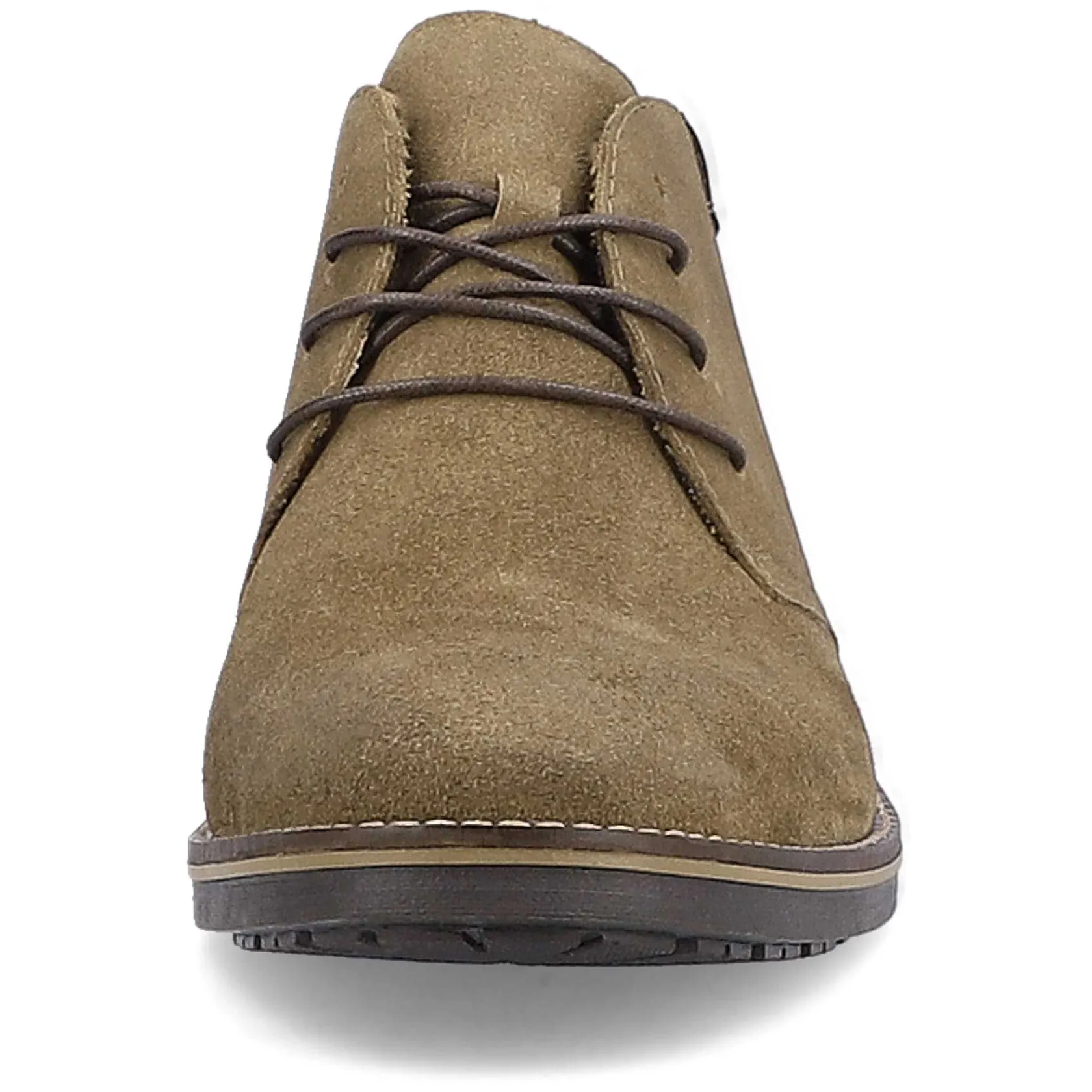 Rieker Low Shoes & Slippers-Men'S Lace-Up Shoes, Khaki Green