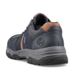 Rieker Low Shoes & Slippers-Men'S Lace-Up Shoes Blue-Brown