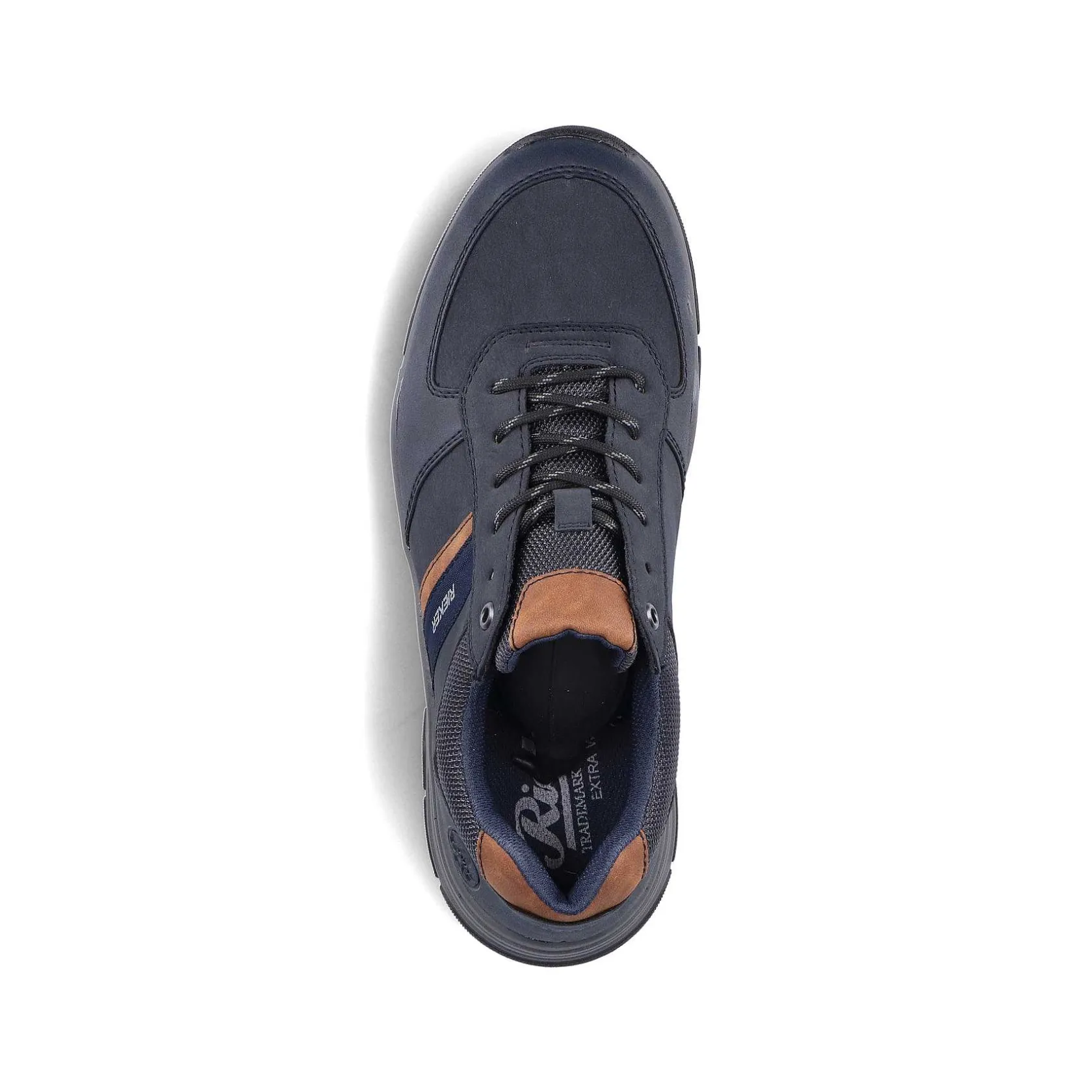 Rieker Low Shoes & Slippers-Men'S Lace-Up Shoes Blue-Brown