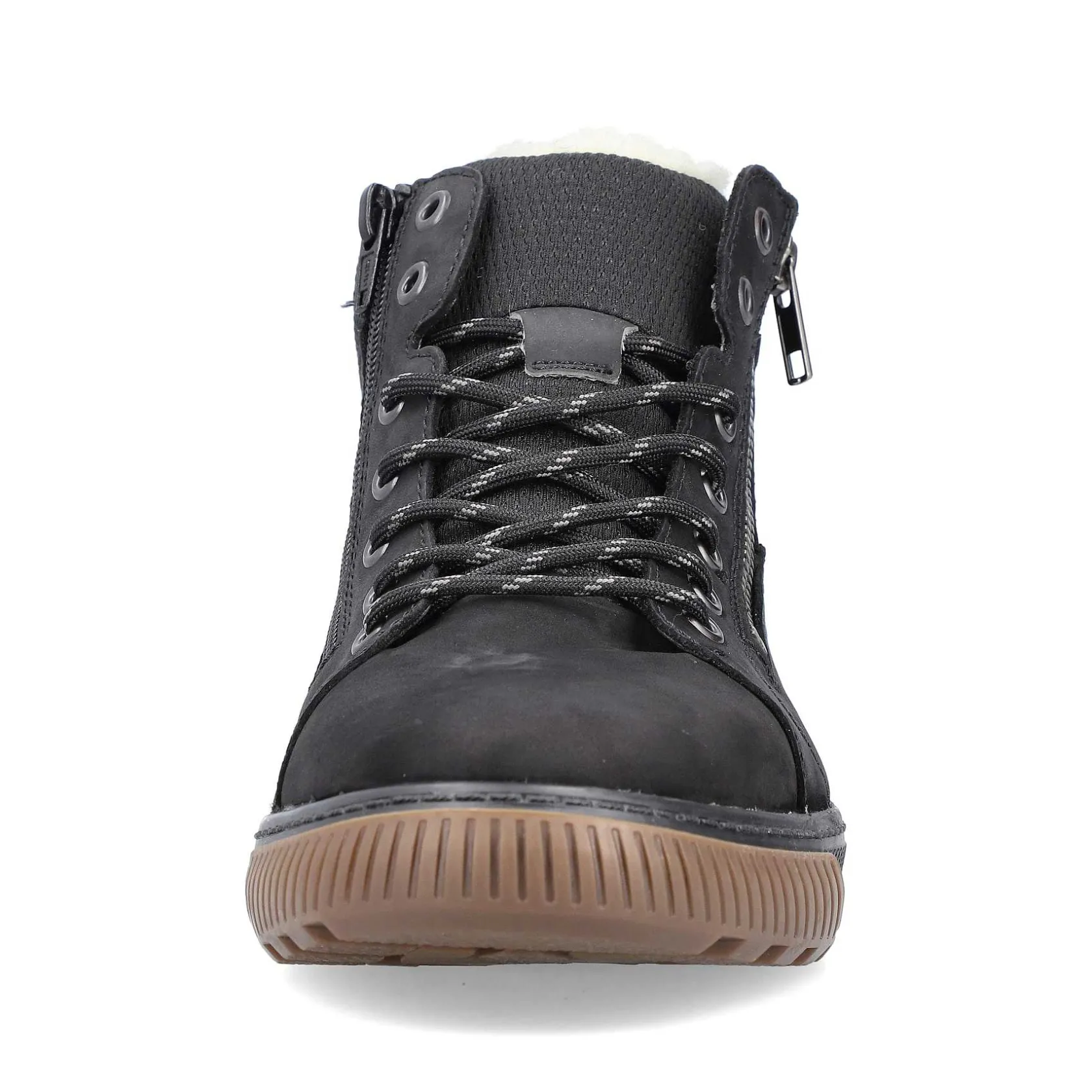 Rieker Low Shoes & Slippers-Men'S Lace-Up Shoes Asphalt Black