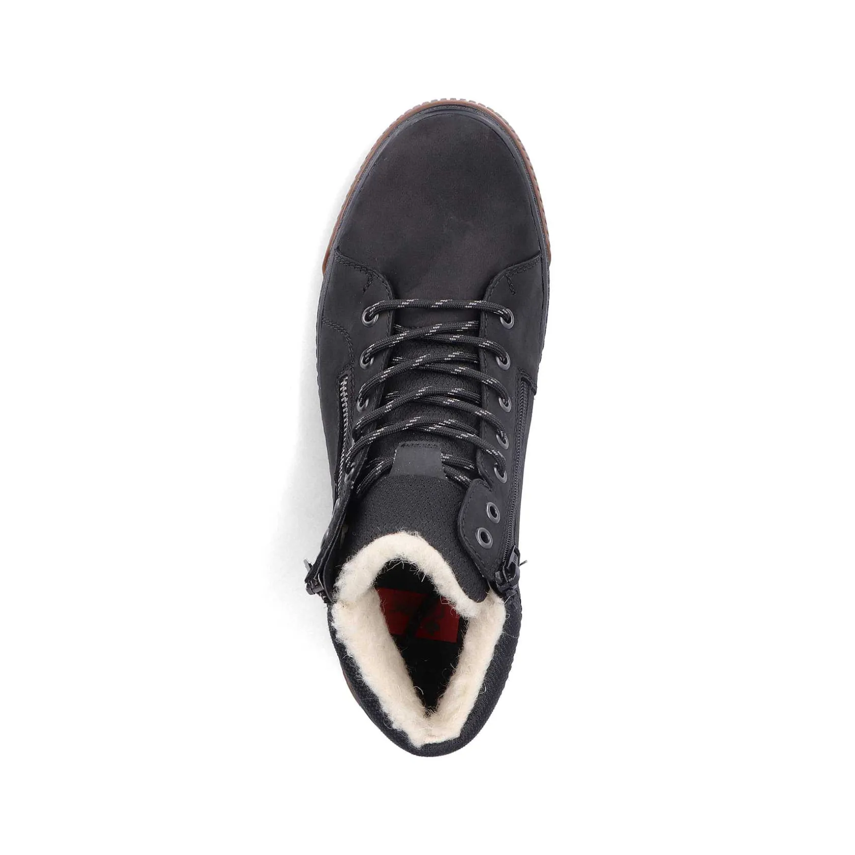 Rieker Low Shoes & Slippers-Men'S Lace-Up Shoes Asphalt Black