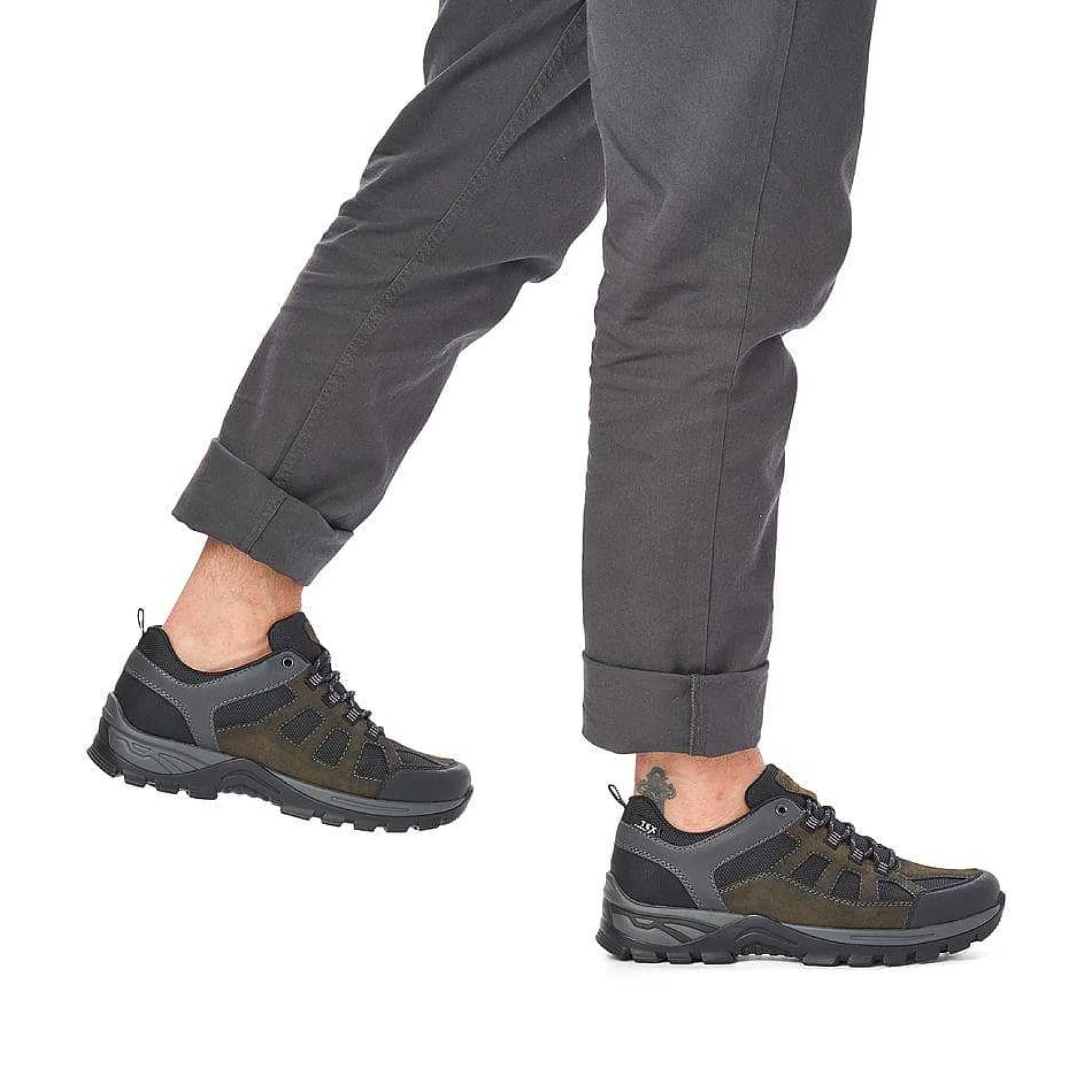 Rieker Low Shoes & Slippers-Men'S Lace-Up Shoes Cactus Green