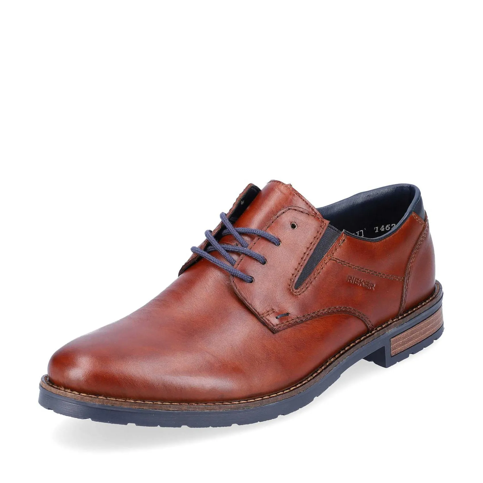 Rieker Business Shoes-Men'S Lace-Up Shoes Chestnut Brown