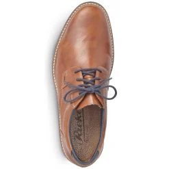 Rieker Business Shoes-Men'S Lace-Up Shoes Caramel Brown