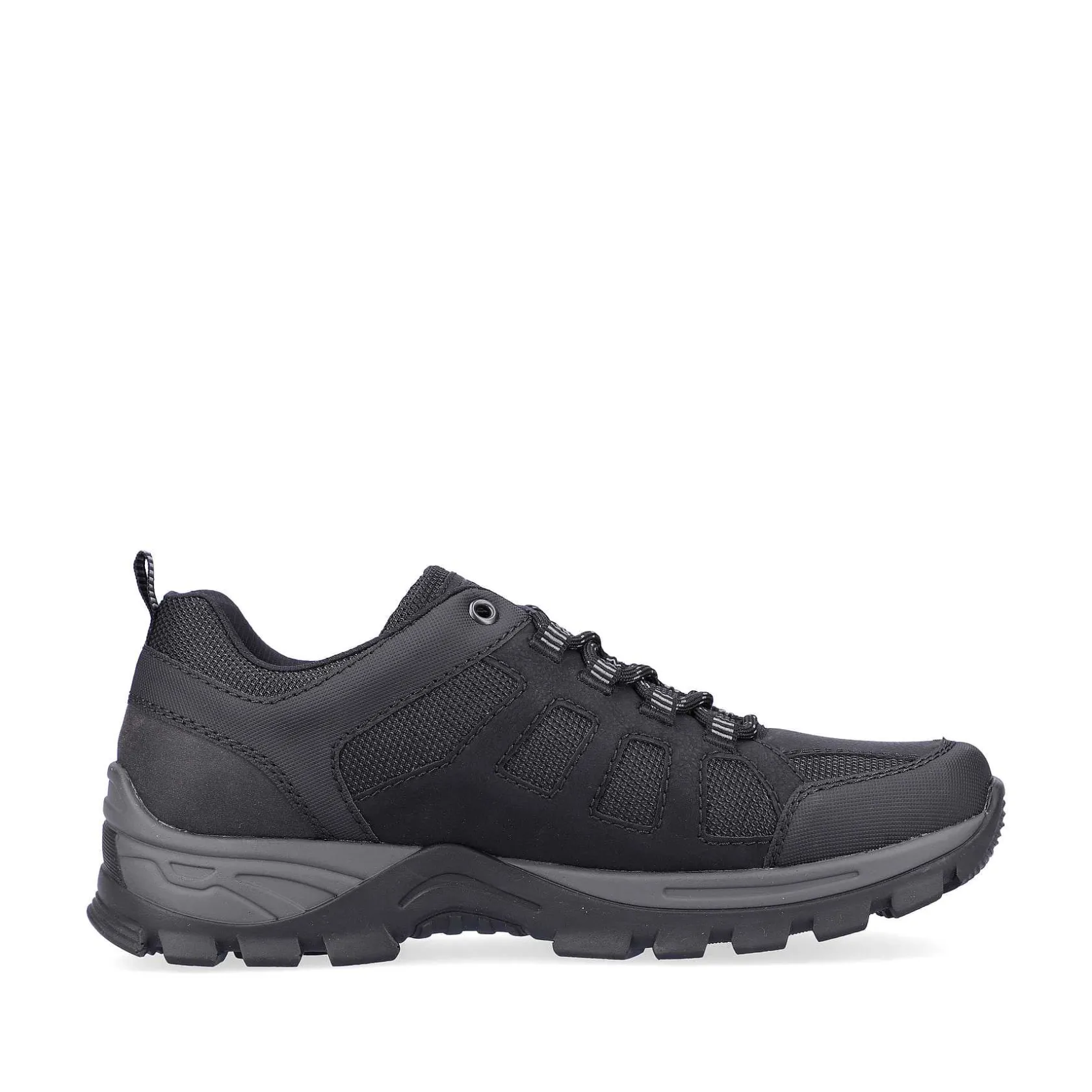 Rieker Low Shoes & Slippers-Men'S Lace-Up Shoes Jet Black