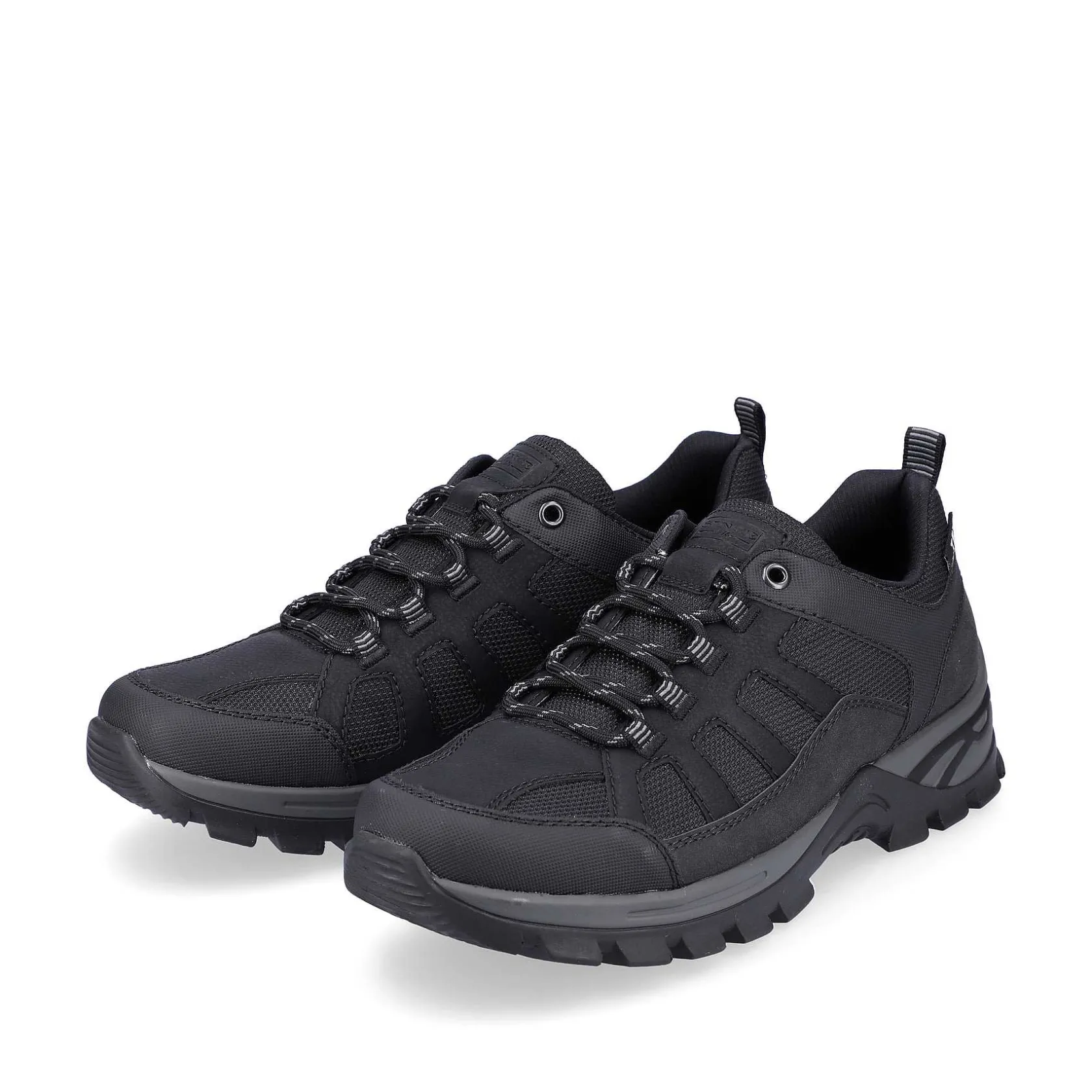 Rieker Low Shoes & Slippers-Men'S Lace-Up Shoes Jet Black