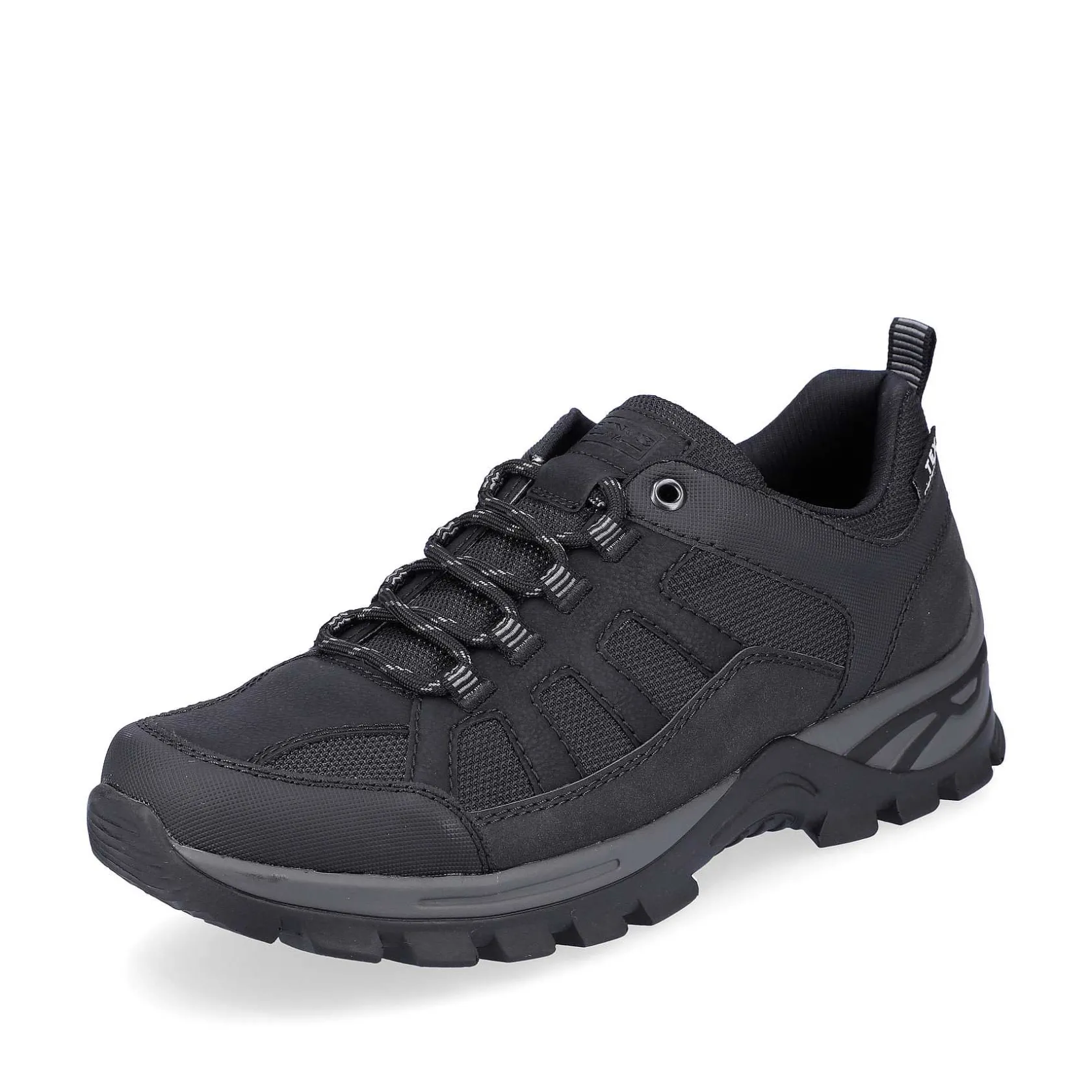 Rieker Low Shoes & Slippers-Men'S Lace-Up Shoes Jet Black