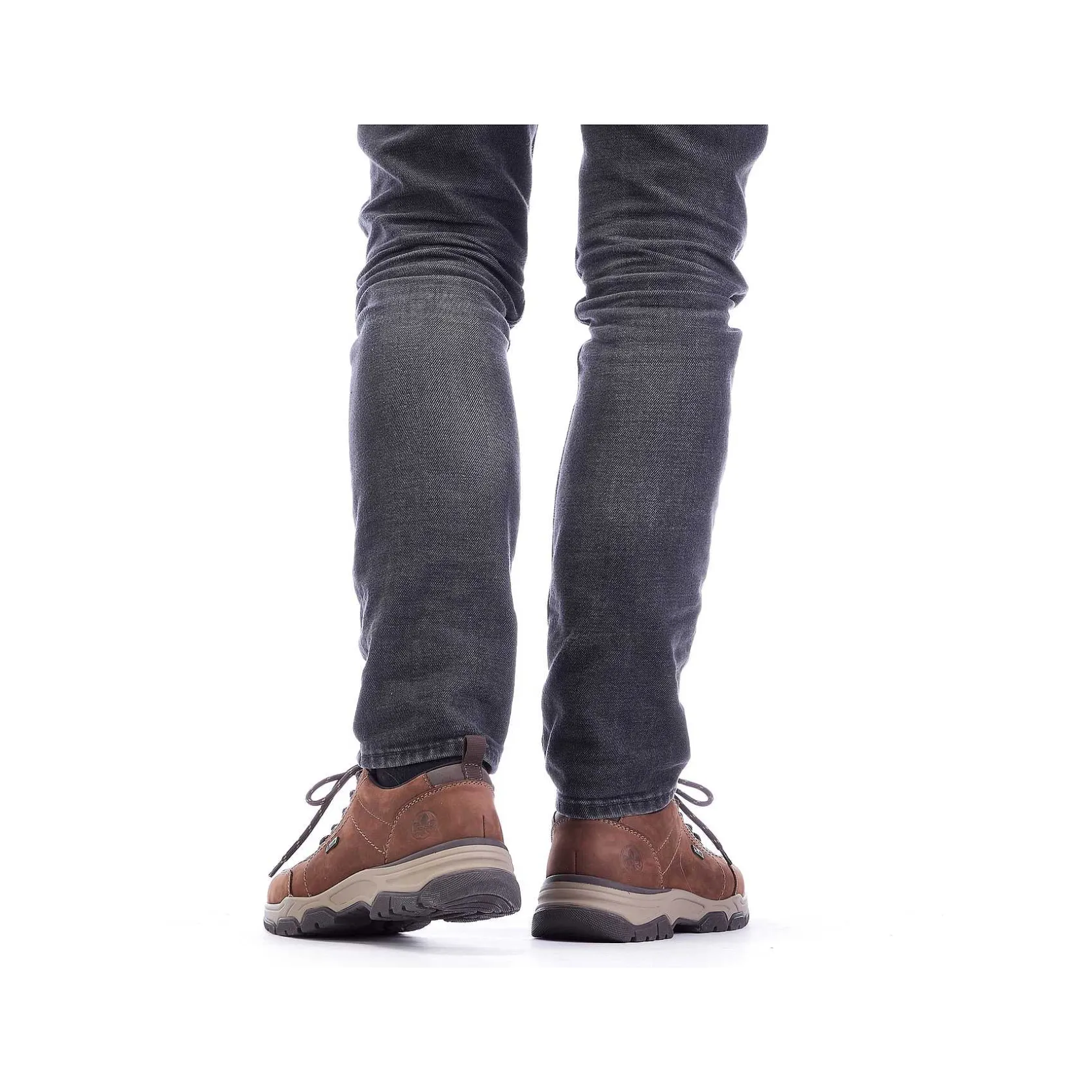 Rieker Low Shoes & Slippers-Men'S Lace-Up Shoes Cinnamon Brown